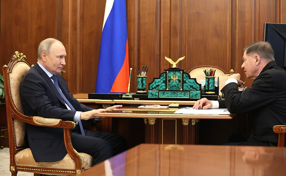 Путин и Лебедев