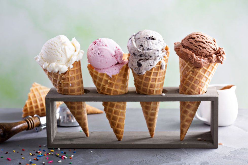мороженое, сладкое, лето